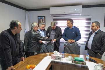 برگزاری جلسه بررسی پروژه‌های عمرانی بیمارستان شهدای هفتم تیر